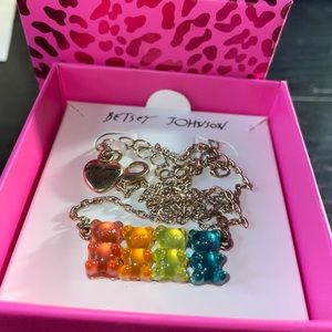 Betsy Johnson Gummy Bear Necklace